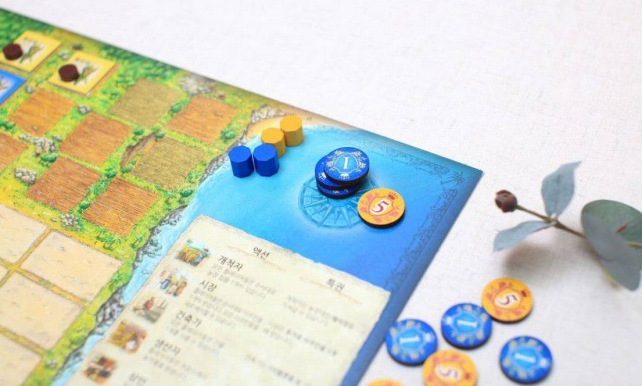 Colonist inspira-se no jogo de tabuleiro Settlers of Catan e pode