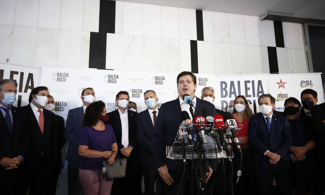 Baleia Rossi lança candidatura à presidência da Câmara Foto: Pablo Jacob / Agência O Globo
