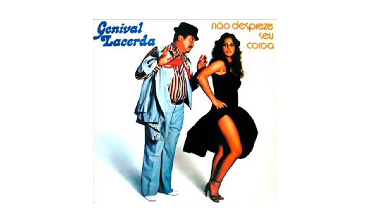 Um dos grandes discos do cantor, "Não despreze seu coroa" (1979) incluiu os hits "Radinho de pilha" e "Rock do jegue", além da impagável "Eu não danço discotheque". Foto: Reprodução