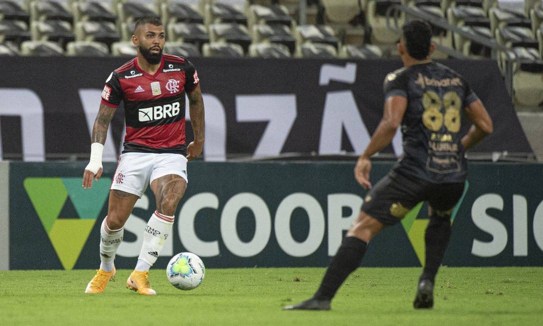 Campeonato Brasileiro 2020 - Ceará x Flamengo Foto: Alexandre Vidal / Flamengo