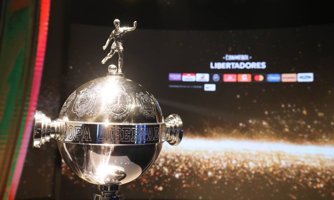 Taça da Libertadores Foto: Mauro Espinoza/Staff Images