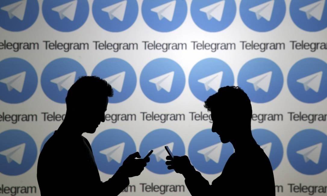 Telegram passou a ser mais procurado com a instabilidade do WhatsApp Foto: DADO RUVIC/Reuters