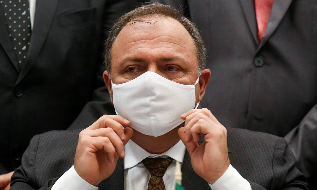 O ministro da Saúde, Eduardo Pazuello 18/01/2020 Foto: STRINGER / REUTERS