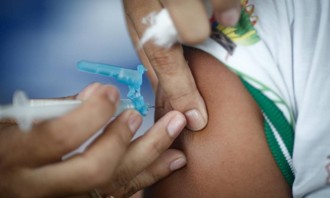 Vacinação contra a Covid-19 com a CoronaVac no Maranhão Foto: Pablo Jacob / Agência O Globo
