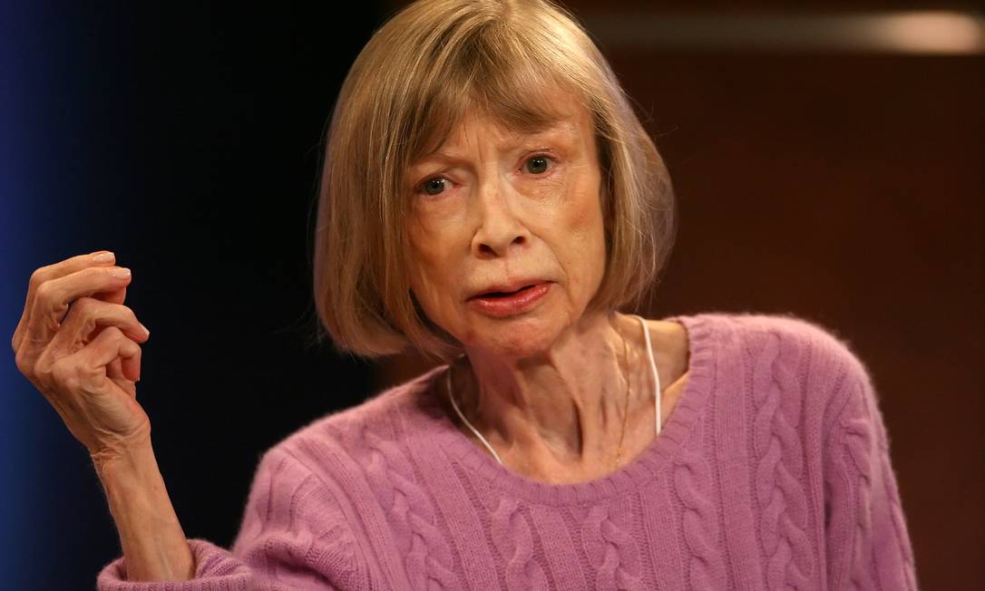 Joan Didion em 2007: radiografia do desmoronamento dos EUA Foto: SARA KRULWICH / NYT