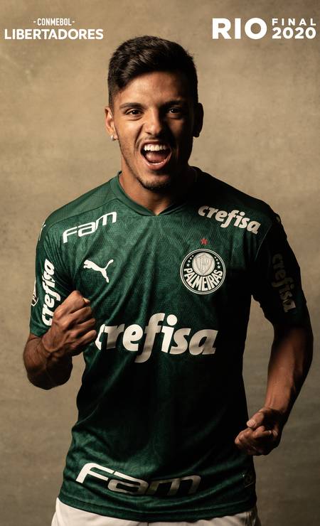 Gabriel Menino, do Palmeiras Foto: CONMEBOL/DIVULGAÇÃO