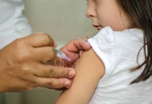 Child vaccination Photo: Gabriel Borges / Playback