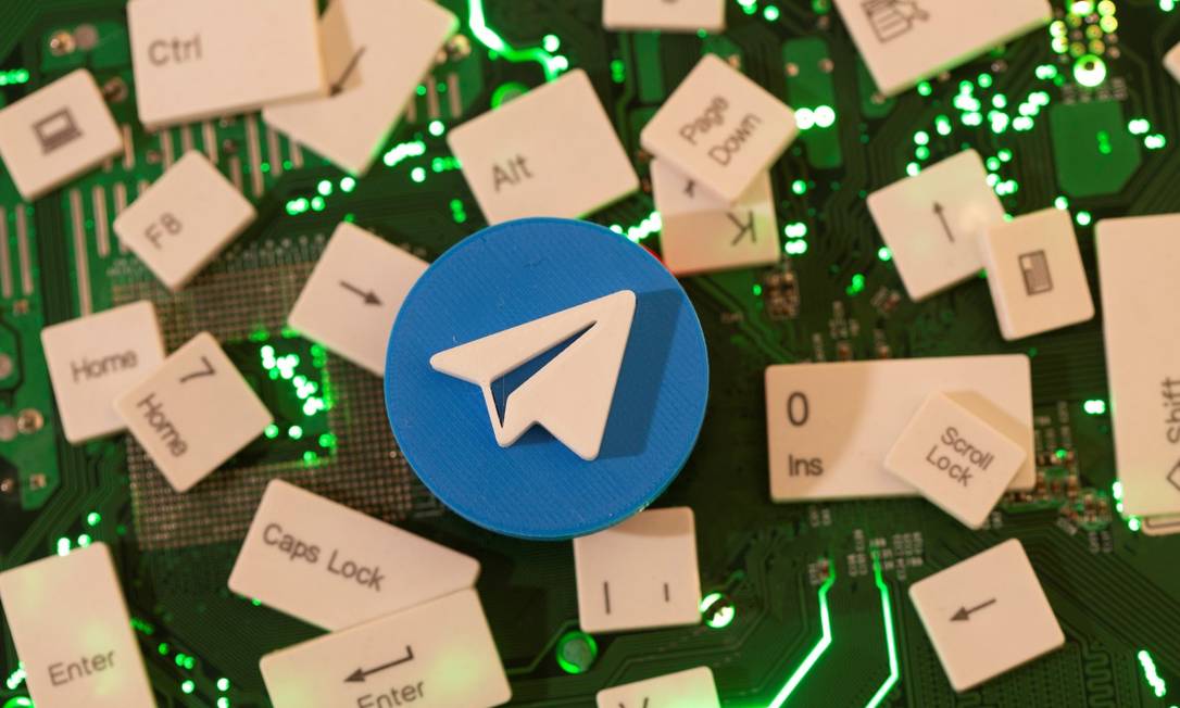 O Telegram conquistou milhões de usuários nas últimas semanas com a adesão de excluídos de outras redes. Foto: DADO RUVIC / REUTERS