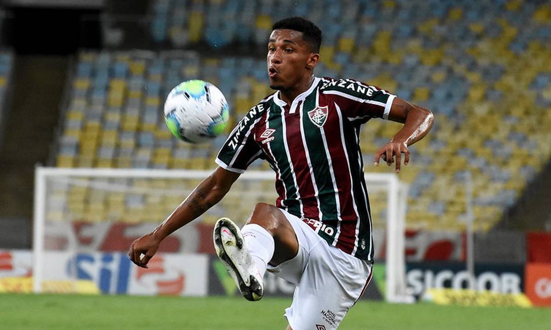 Marcos Paulo é a cria de Xerém mais usada pelo Fluminense em 2020 Foto: Mailson Santana/Fluminense FC