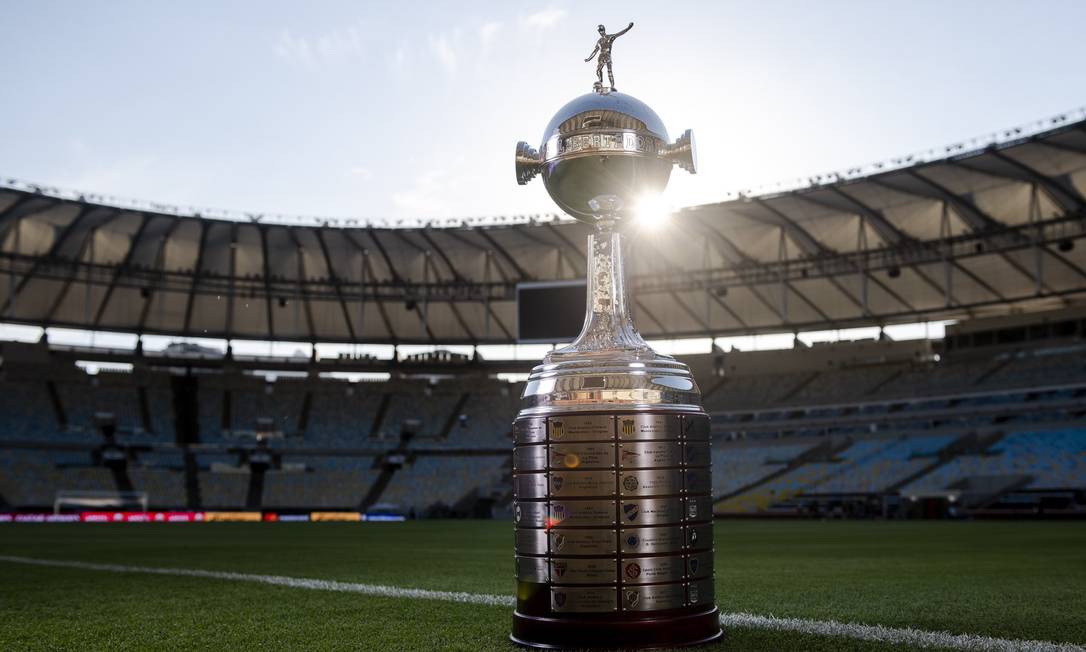 Taça da Libertadores no Maracanã Foto: Divulgação/Conmebol