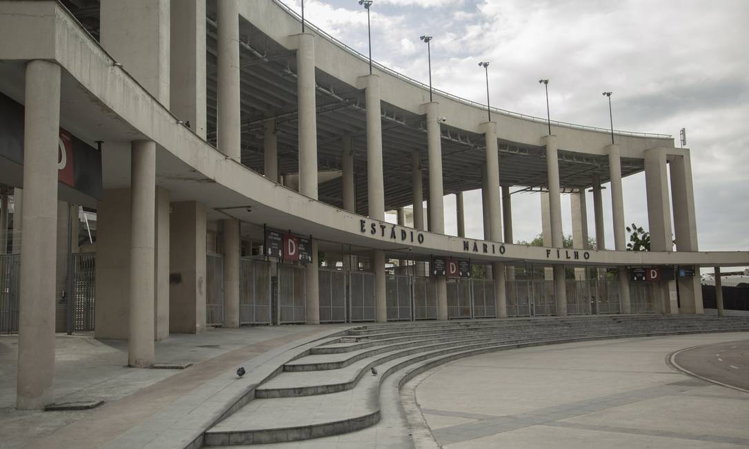Desde 1966, o Maracanã possui o nome de Estádio Jornalista Mário Filho Foto: Analice Paron