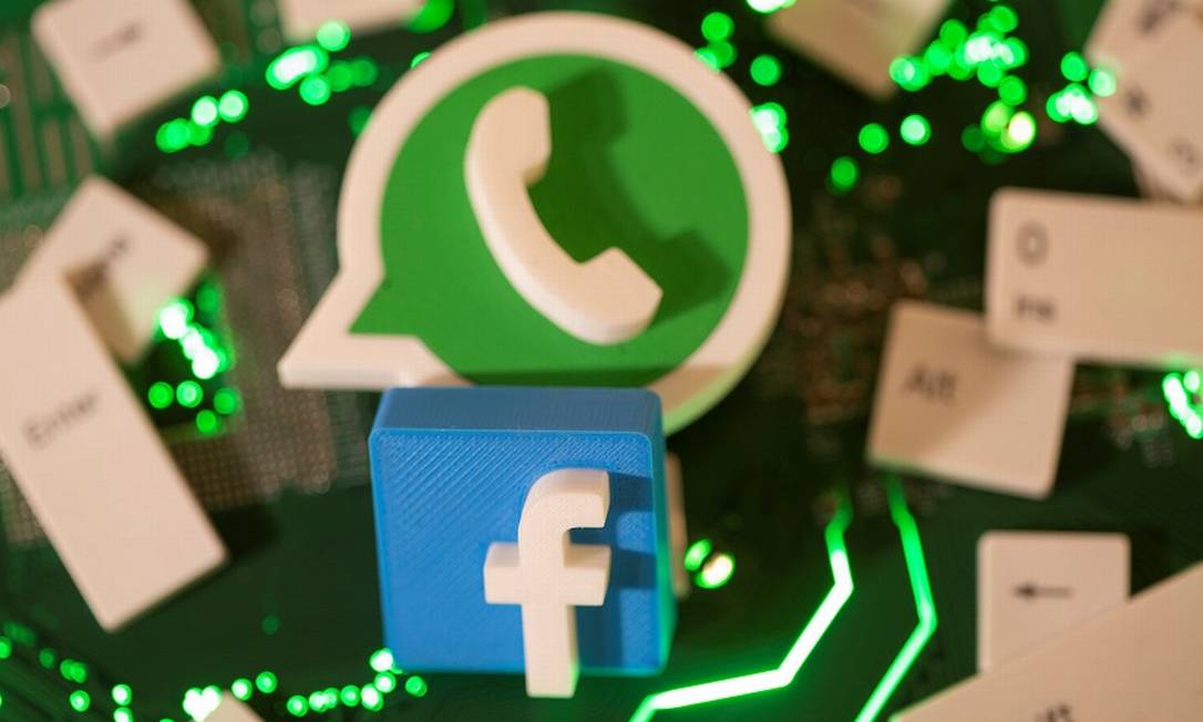 Facebook e WhatsApp: questionamentos sobre privacidade Foto: DADO RUVIC / REUTERS