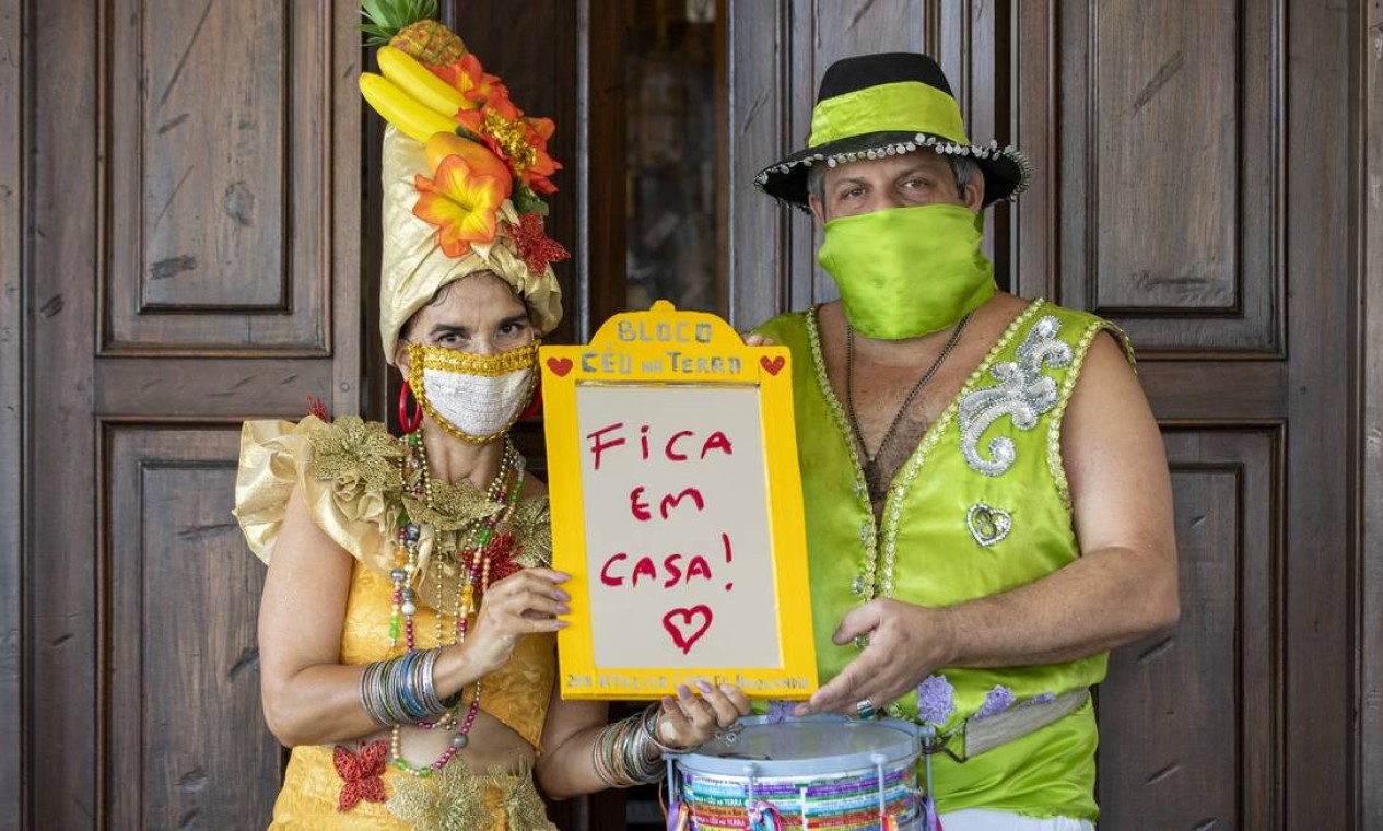 O Céu na Terra faz seu baile de carnaval com marchinhas, sambas, frevos e maxixes, no YouTube Foto: Ana Branco / Agência O Globo