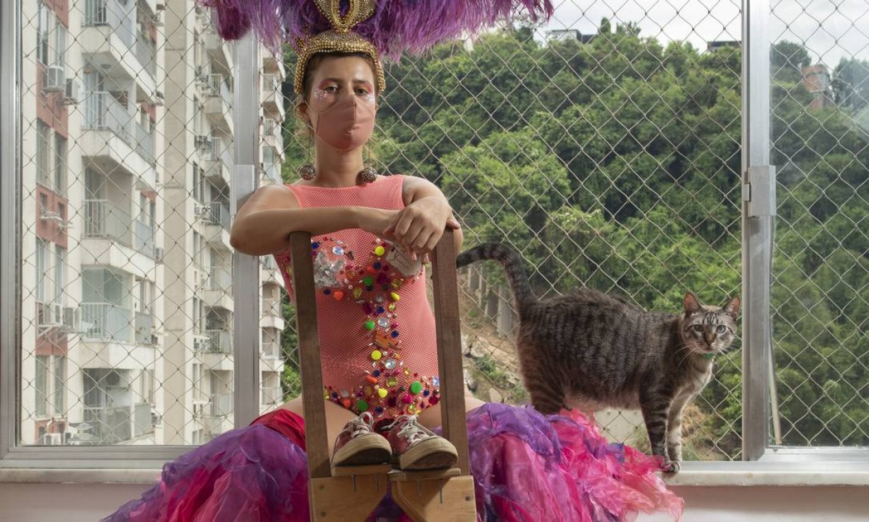 A pernalta Amanda Salles, do Mulheres Rodadas Foto: Ana Branco / Agência O Globo
