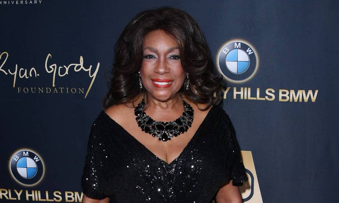 A cantora Mary Wilson, fundadora das Supremes, na comemoração dos 60 anos da Motown Records, em 2019 Foto: Mark Ralston / AFP
