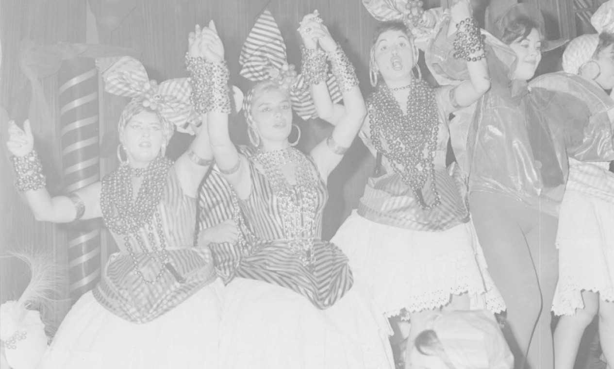 Baianas no Baile do Copacabana Palace em 1960 Foto: Arquivo
