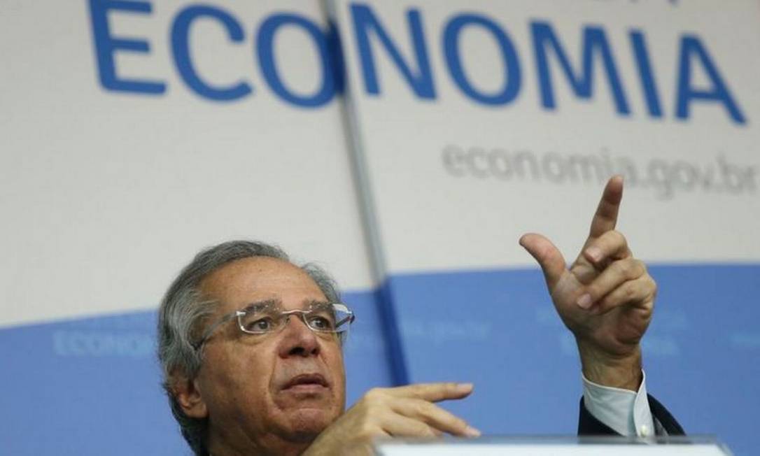 O ministro da Economia, Paulo Guedes Foto: José Cruz / Agência Brasil
