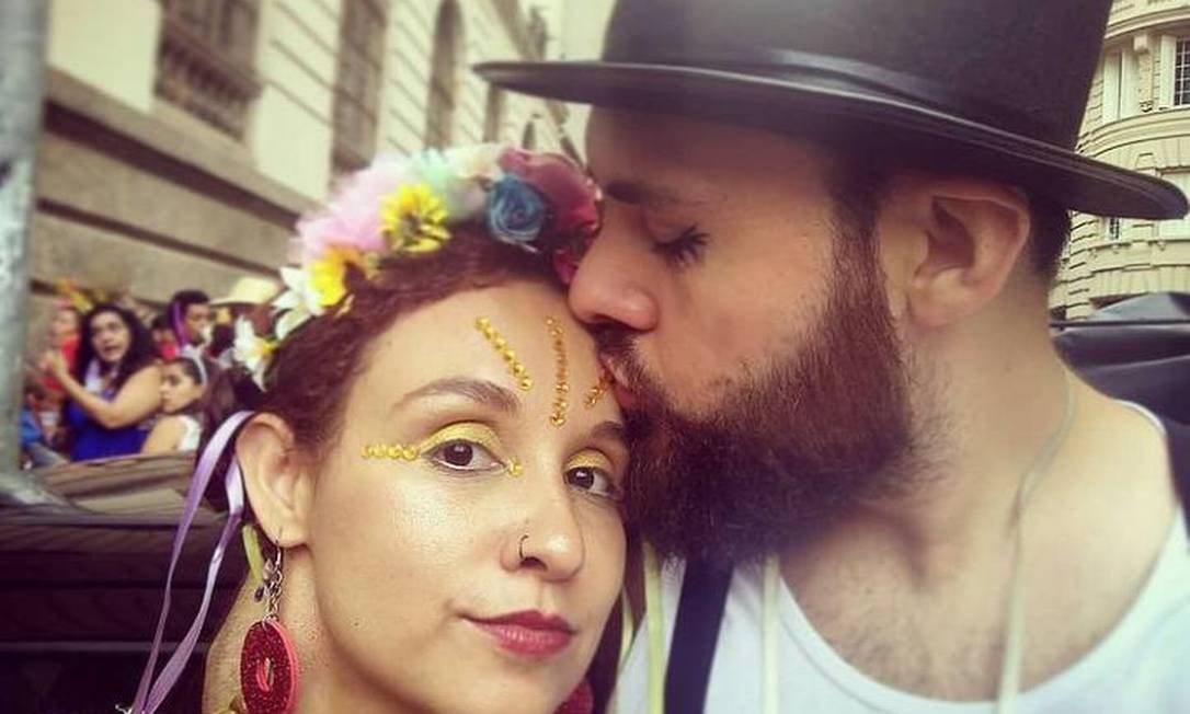 Juliana Gama e o namorado Gabriel aproveitam o carnaval em casa Foto: . / Acervo Pessoal