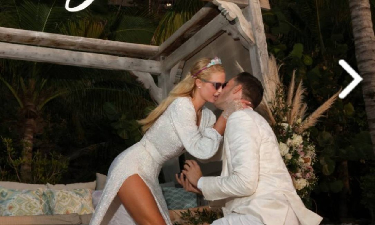 Paris Hilton e pedida em casamento Foto: Reprodução
