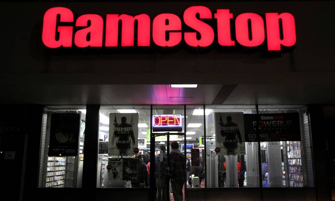 GameStop: busca frenética por ações foi parar na Justiça Foto: Shannon Stapleton / Reuters