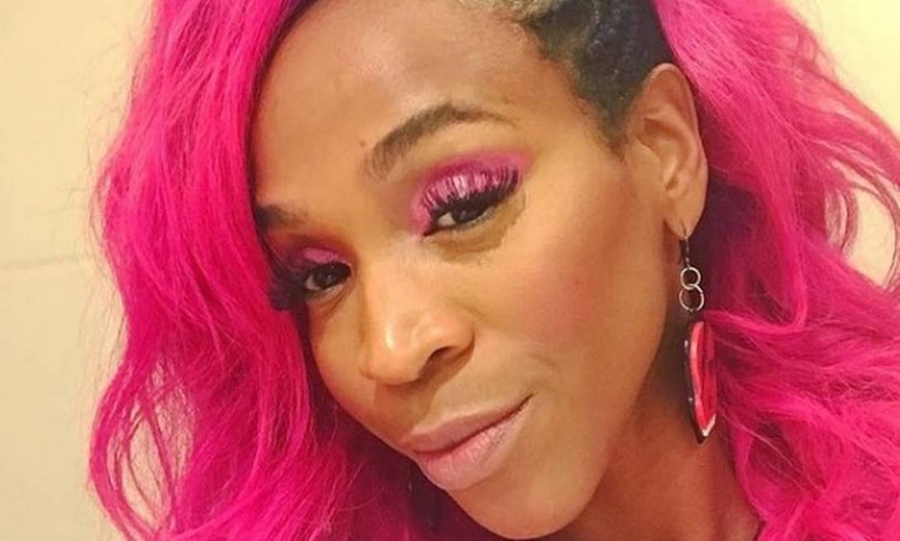 Karol de cabelo rosa Foto: Instagram