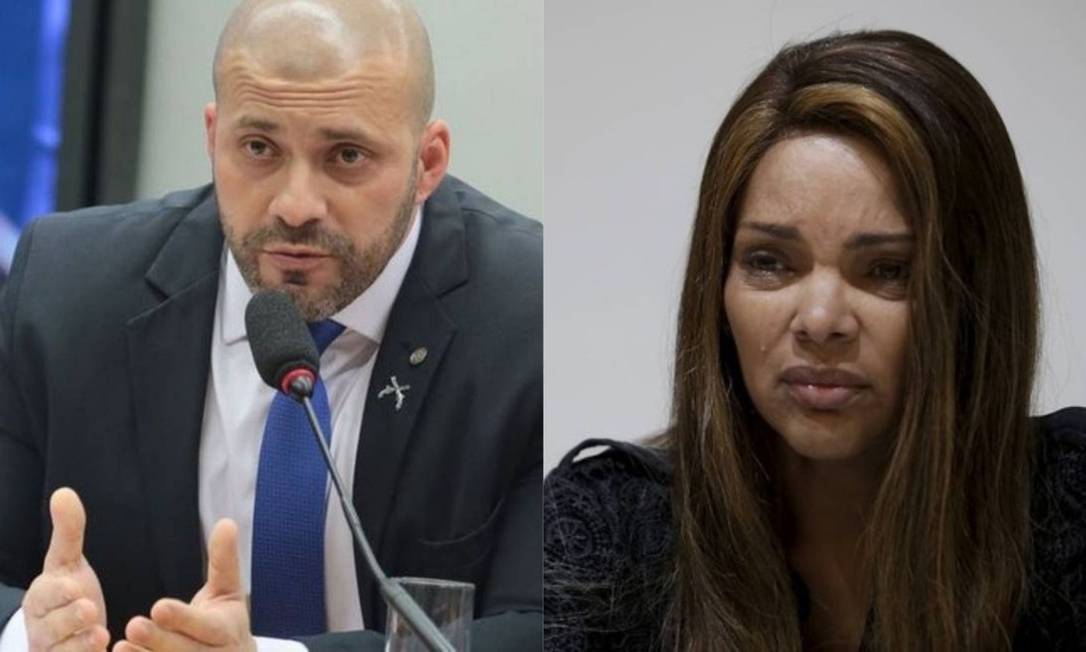 Deputados Daniel Silveira e Flordelis Foto: Agência O Globo