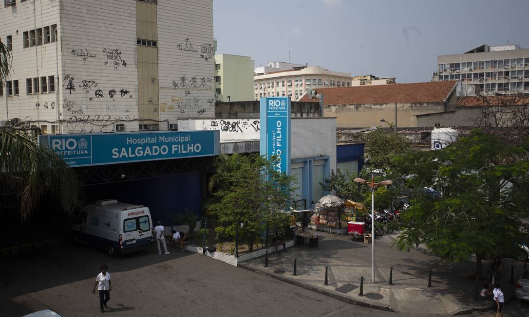 O hospital municipal Salgado Filho, no Méier Foto: Márcia Foletto / Agência O Globo