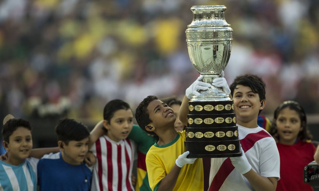 Final da Copa América 2019 foi no Maracanã Foto: Guito Moreto / Agência O Globo
