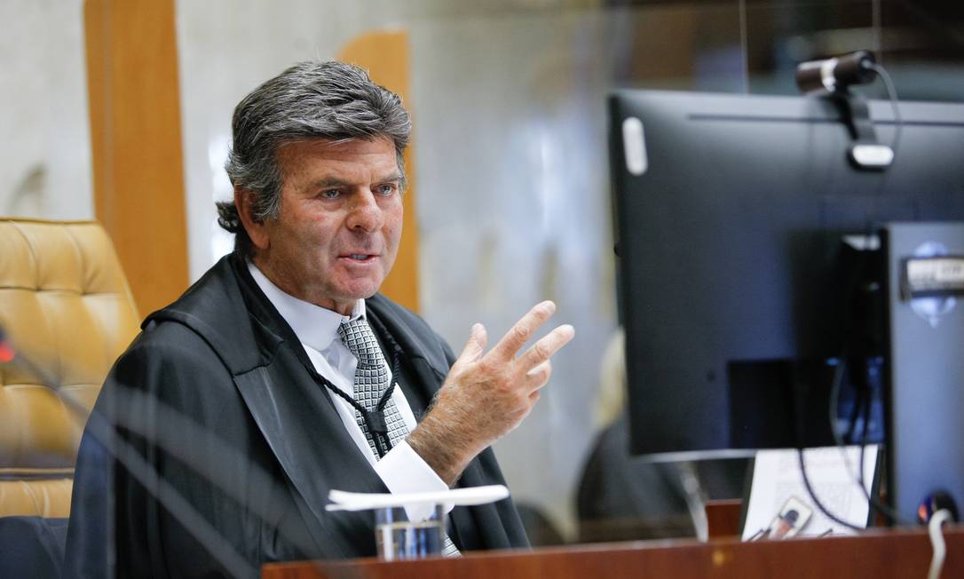 O presidente do STF, Luiz Fux Foto: Divulgação/STF