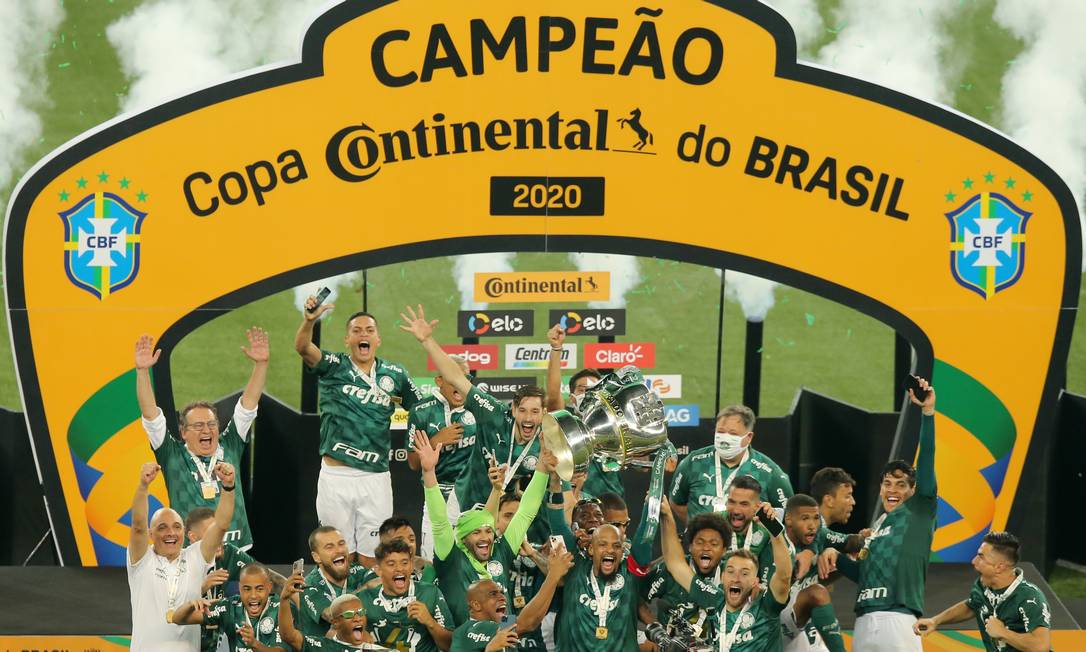 Palmeiras foi campeão da última edição da Copa do Brasil Foto: CARLA CARNIEL / REUTERS