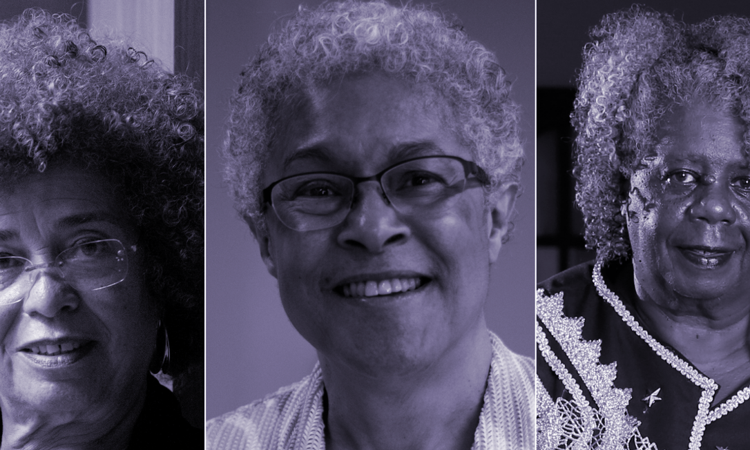 Angela Davis, Patricia Hill Collins, Conceição Evaristo e muitas obras pensadoras: editora Boitempo realiza curso gratuito sobre feminismo negro Foto: Reprodução/Arte