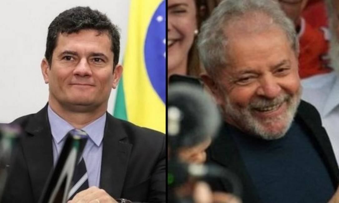 Sérgio Moro e Lula Foto: PRESIDÊNCIA DA REPÚBLICA/AFP