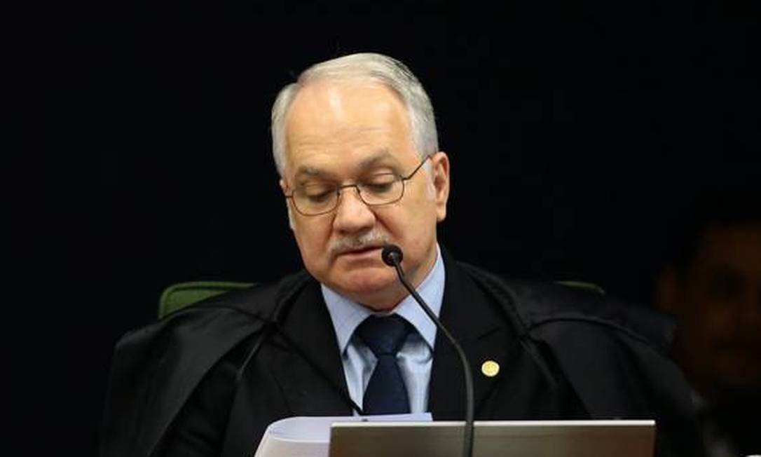 O ministro Edson Fachin, que anulou condenações de Lula relacionadas à Lava Jato Foto: Jorge William / Agência O Globo