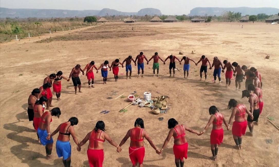 Entre as etnias indígenas, povo Xavante tem maior número de mortes Foto: (Reprodução/TV GLOBO)