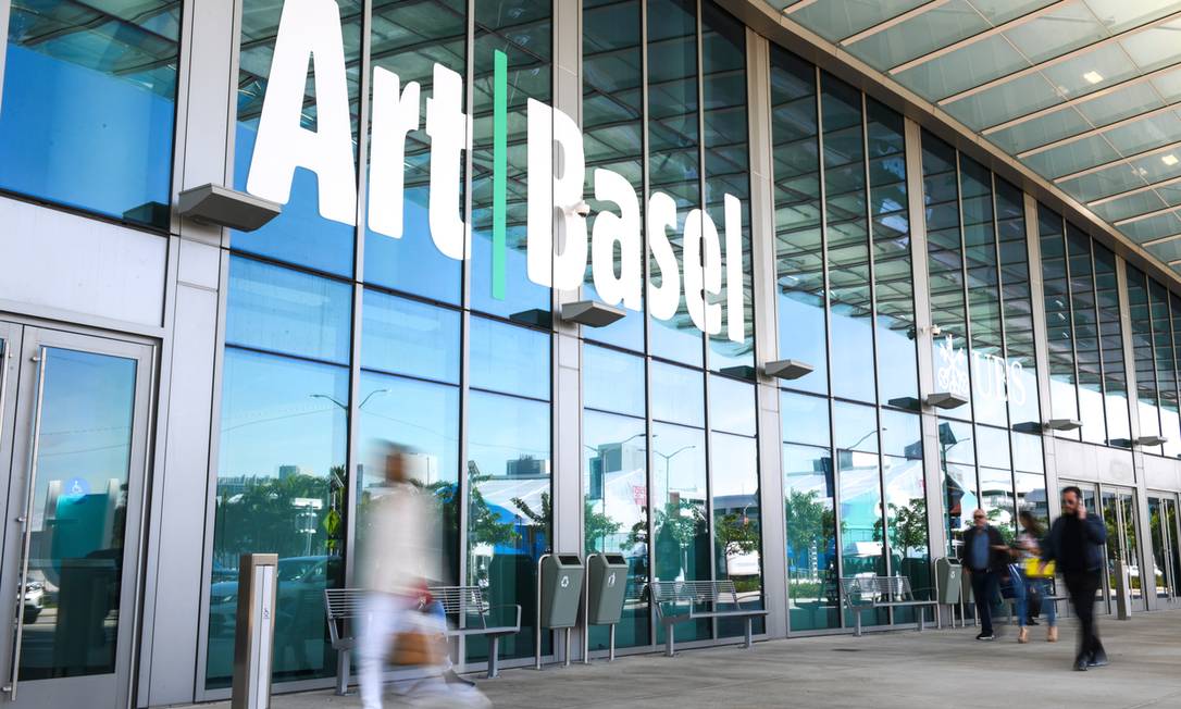 Pavilhão da Art Basel em Miami: relatório confirma tendência de queda Foto: Divulgação