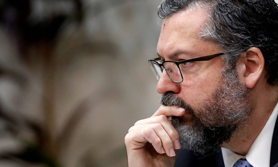Ernesto Araújo, ministro das Relações Exteriores Foto: ADRIANO MACHADO/Reuters