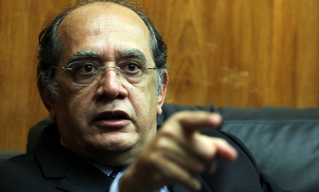 O ministro do Supremo Tribunal Federal Gilmar Mendes Foto: Gustavo Miranda/Agência O Globo