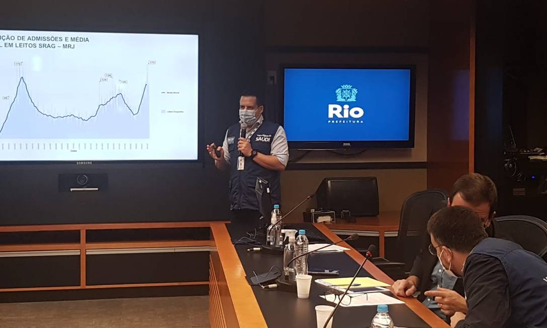 Prefeitura do Rio divulga novo boletim epidemiológico do Covid-19 Foto: O Globo
