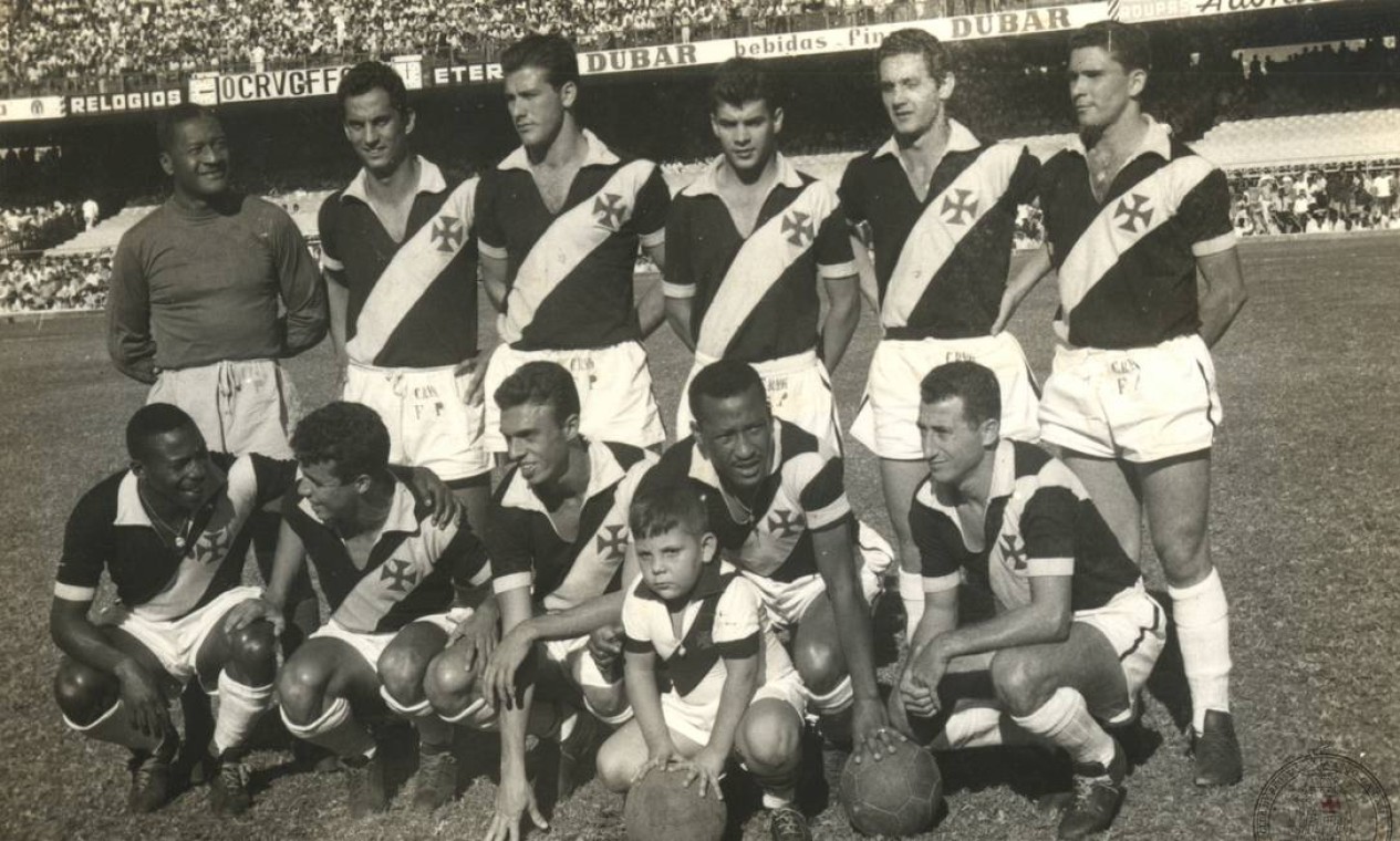 Partida válida pelo Campeonato Carioca de 1958. Vasco 1x0 Fluminense. Maracanã, 24 de agosto de 1958 Foto: Acervo: CPAD-CRVG