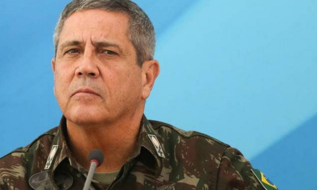 O novo ministro da Defesa, Braga Netto Foto: Marcelo Camargo / Agência Brasil