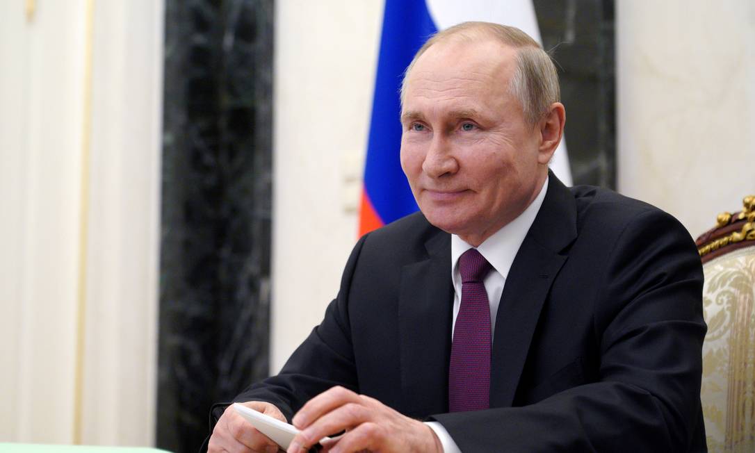 O presidente da Rússia, Vladimir Putin Foto: SPUTNIK / via REUTERS/25-03-2021