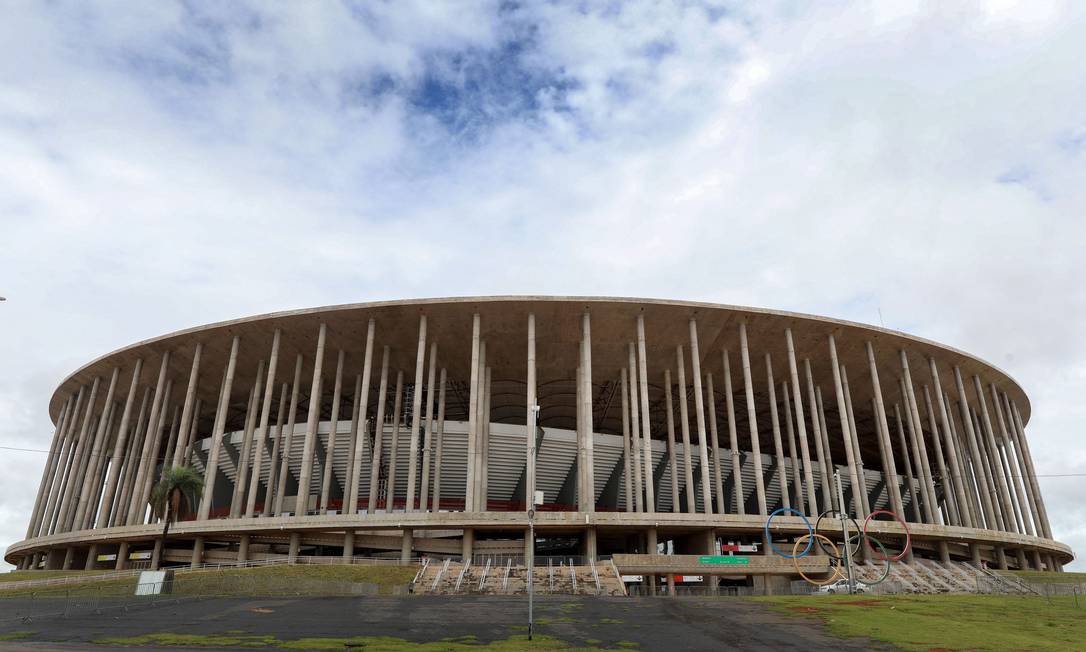 Flamengo e Palmeiras farão confronto da Supercopa do Brasil em Brasília Foto: SERGIO LIMA / AFP