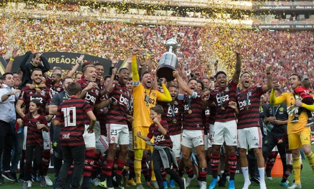 LIBERTADORES - Flamengo campeão da Libertadores 2019 Foto: Alexandre Vidal / Flamengo - 23/11/2019