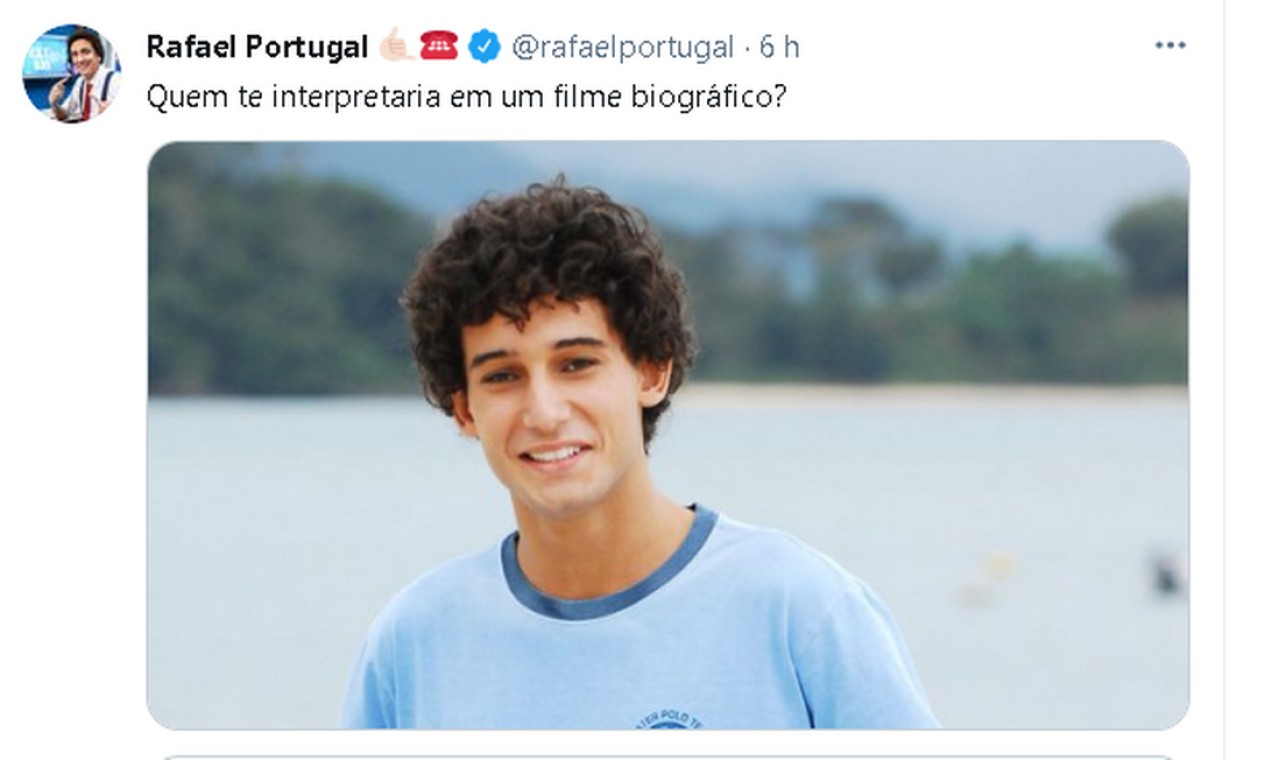 Rafael Portugal apontou o xará Rafael Almeida em começo de carreira Foto: Reprodução