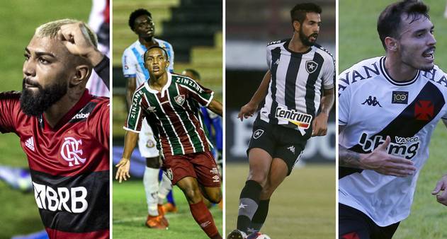 Carioca: a tr&ecirc;s rodadas do fim da 1&ordf; fase, do que Flamengo, Fluminense,  Botafogo e Vasco precisam para ir &agrave;s semifinais - Jornal O Globo