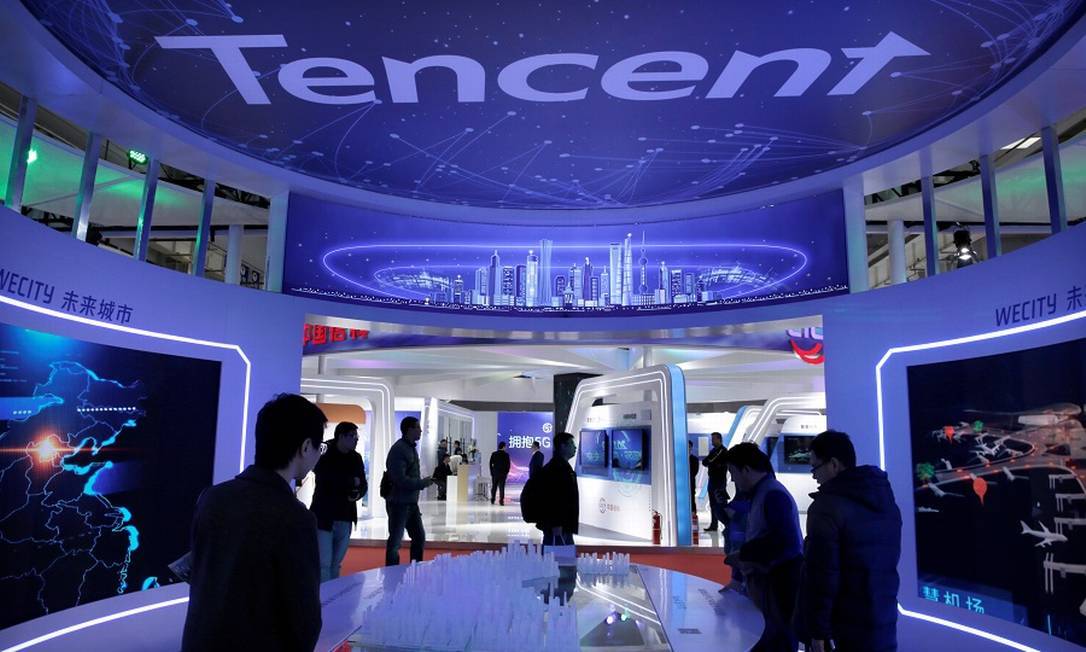 Tencent pode ser uma das próximas miras do governo chinês Foto: Jason Lee / REUTERS