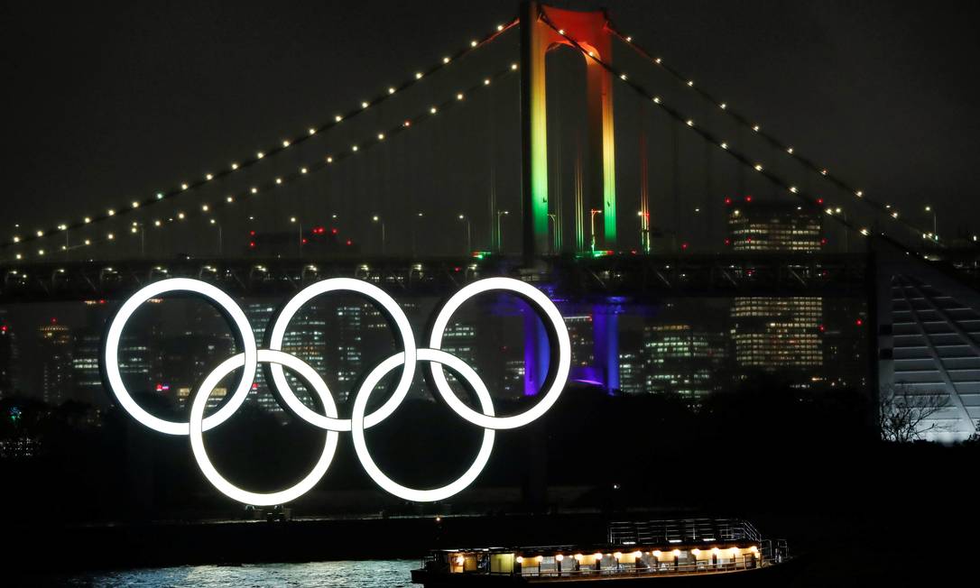 Tóquio celebra os 100 dias para os Jogos Olímpicos Foto: ISSEI KATO/REUTERS