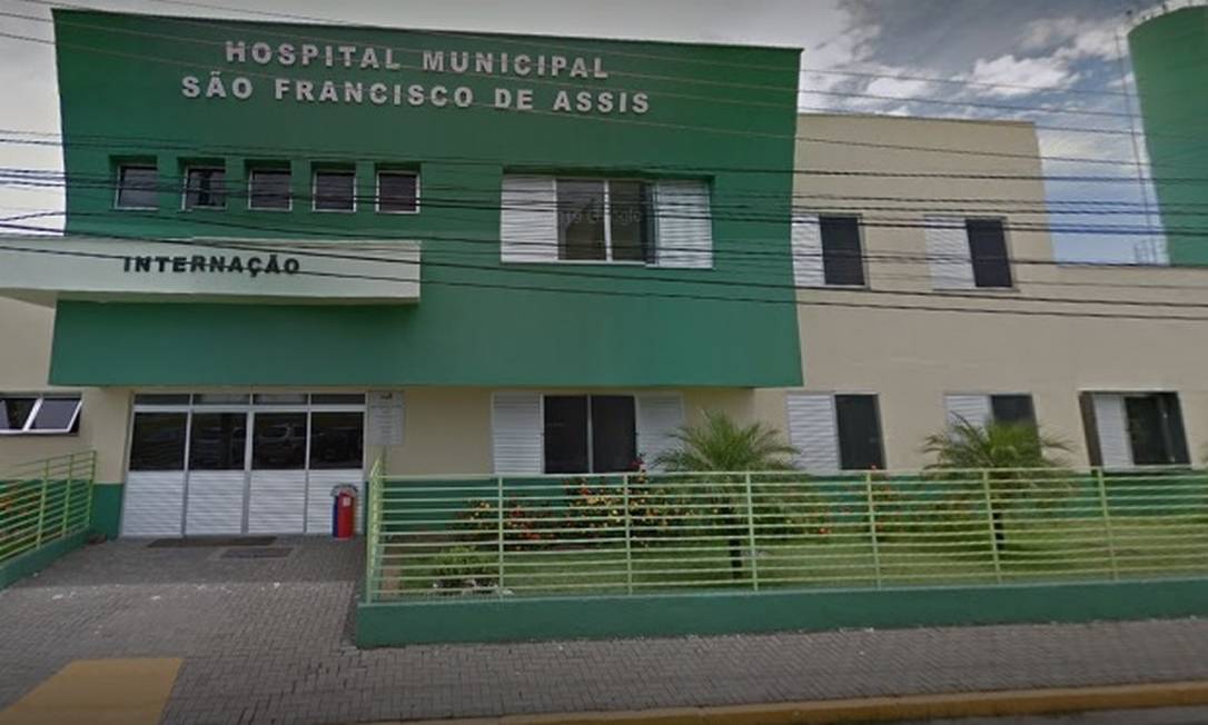 O Hospital municipal São Francisco de Assis, em Porto Real, para onde a menina foi levada Foto: Reprodução / Google Street View