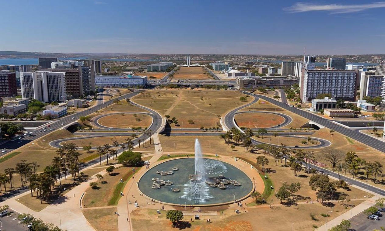 Visão de Brasília na estação seca Foto: CC