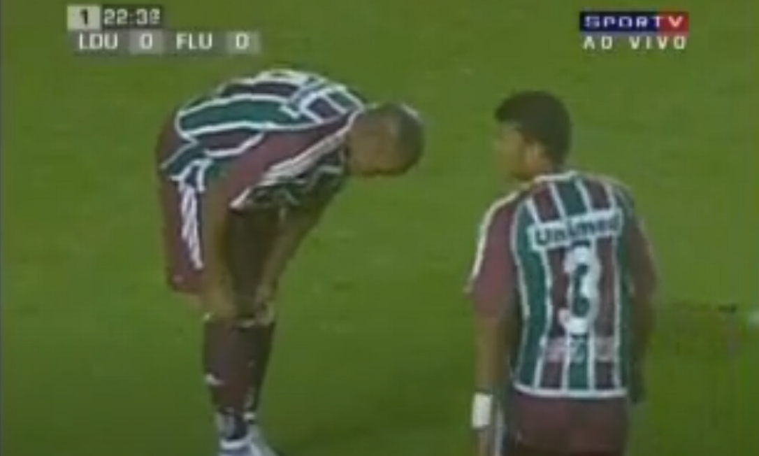 Na estreia em 2008, Flu empatou em 0x0 com a LDU, que seria a algoz na final Foto: Reprodução/Sportv